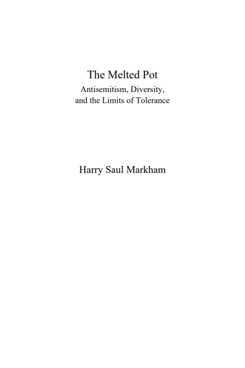 Cover image for book The Melted Pot