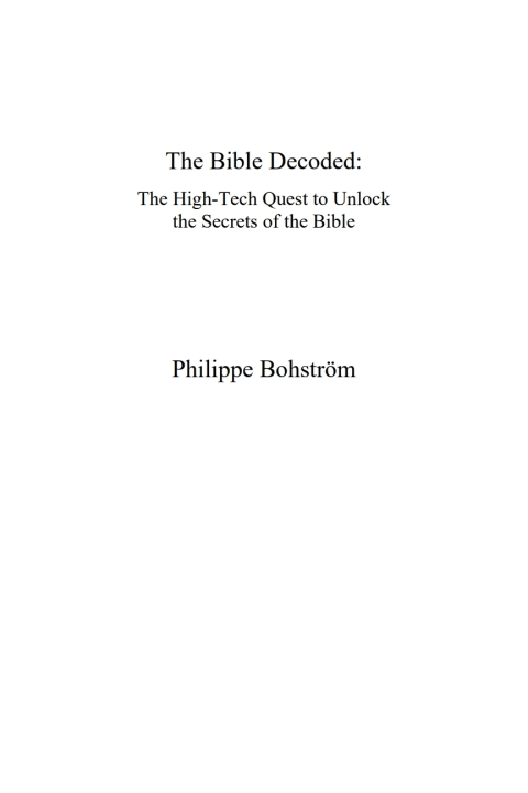 Cover image for book The Bible Decoded