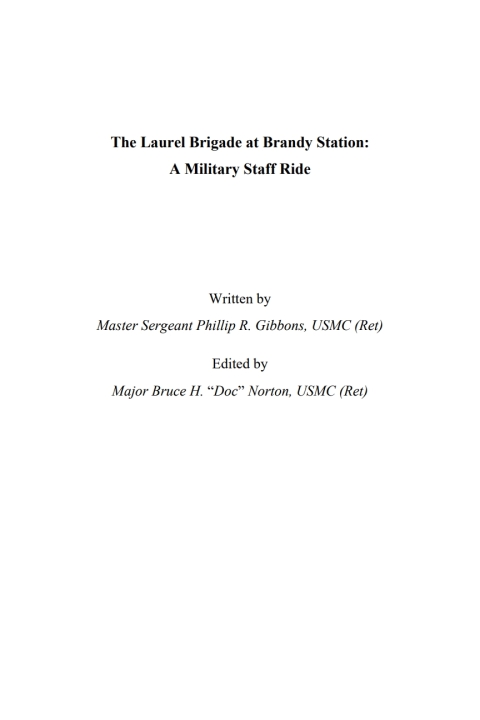 Cover image for book Laurel Brigade at Brandy Station