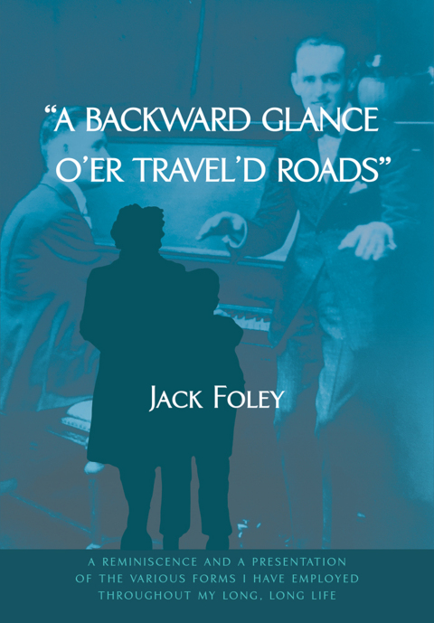 Cover image for book A backward glance o’er travel’d roads
