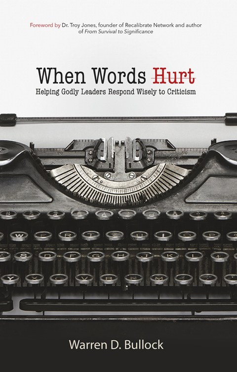 Cover image for book When Words Hurt