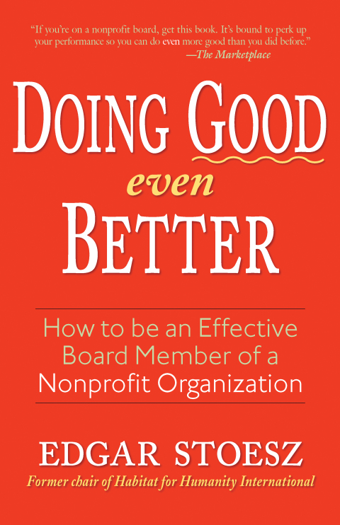Cover image for book Doing Good Even Better