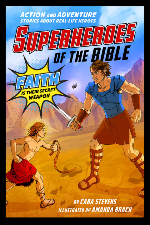 Cover image for book Superheroes of the Bible