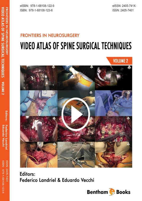 Cover image for book Frontiers in Neurosurgery Volume 2: Video Atlas of Spine Surgical Techniques