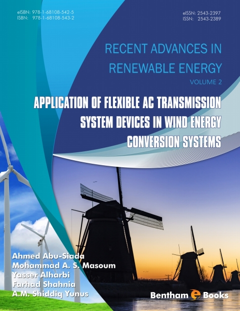 Cover image for book Application of Flexible AC Transmission System Devices in Wind Energy Conversion Systems