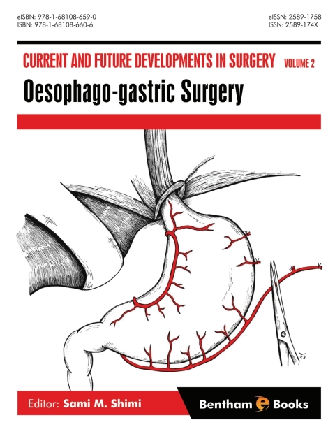 Cover image for book Current and Future Developments in Surgery Volume 2: Oesophago-gastric Surgery