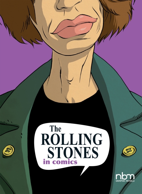 Cover image for book The Rolling Stones in Comics!