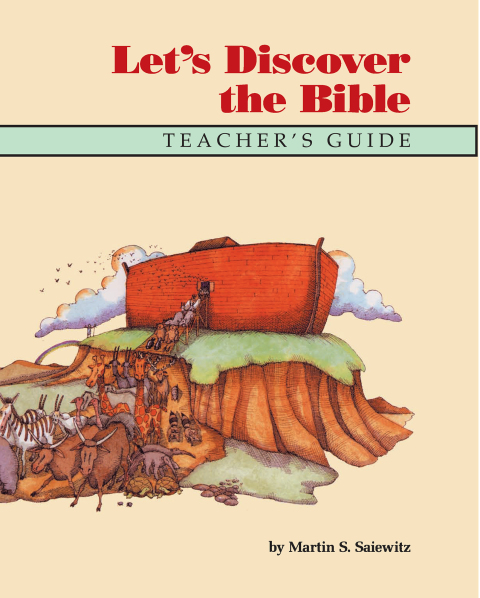 Cover image for book Let's Discover the Bible - Teacher's Edition