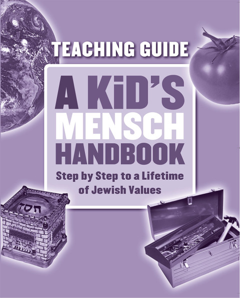 Cover image for book A Kid's Mensch Handbook - Teaching Guide