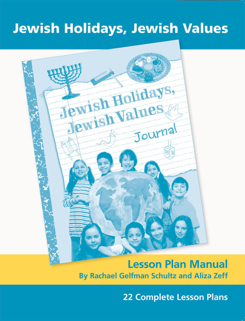 Cover image for book Jewish Holidays Jewish Values Lesson Plan Manual