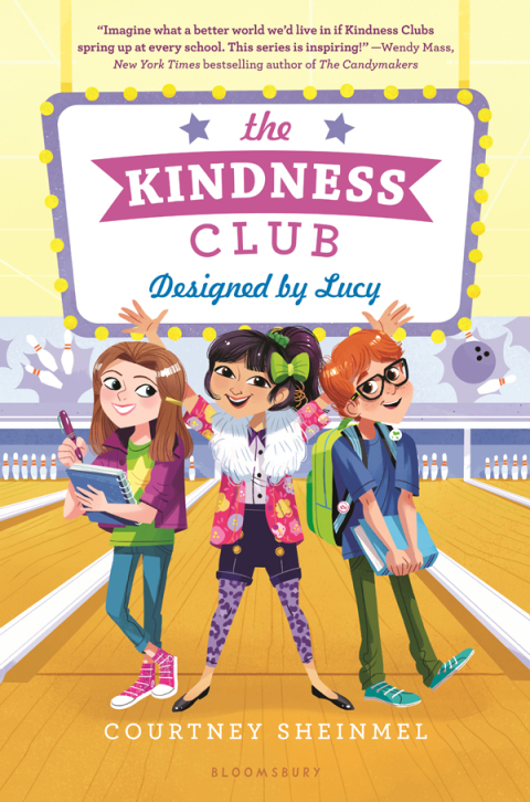 Cover image for book The Kindness Club: Designed by Lucy