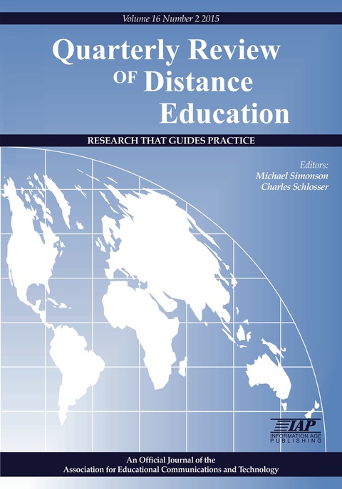 Cover image for book Quarterly Review of Distance Education - Journal Issue: Volume 16 #2