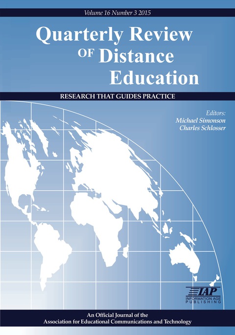 Cover image for book Quarterly Review of Distance Education - Journal Issue: Volume 16 #3