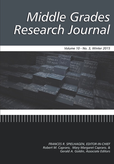 Cover image for book Middle Grades Research Journal - Issue: Volume 10 #3