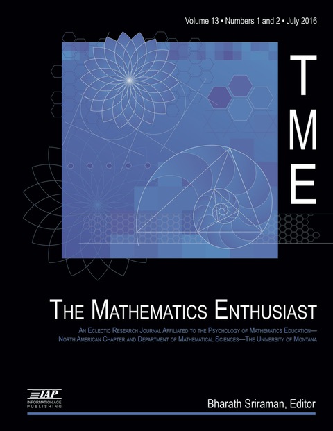 Cover image for book The Mathematics Enthusiast - Issue: Volume 13 #1-2
