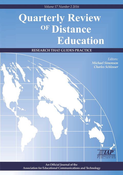 Cover image for book Quarterly Review of Distance Education: Volume 17 #2
