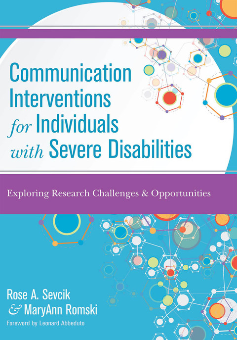 Cover image for book Communication Interventions for Individuals with Severe Disabilities