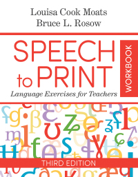 صورة الغلاف: Speech to Print Workbook 3rd edition 9781681253336