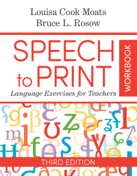 Speech to Print Workbook 3rd edition | 9781681253336, 9781681253343