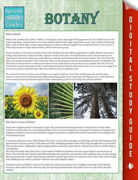 Cover image for book Botany (Speedy Study Guides)
