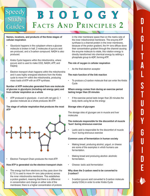 Cover image for book Biology Facts And Principles 2 (Speedy Study Guides)