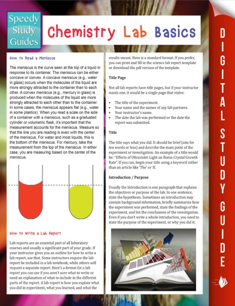 Cover image for book Chemistry Lab Basics (Speedy Study Guides)