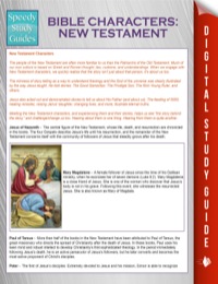 Cover image: Bible Characters 9781681279275
