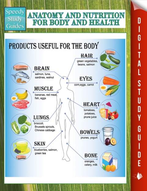 Cover image for book Anatomy And Nutrition For Body And Health (Speedy Study Guides)