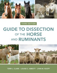 Cover image: Guide to the Dissection of the Horse and Ruminants 3rd edition 9781681354156
