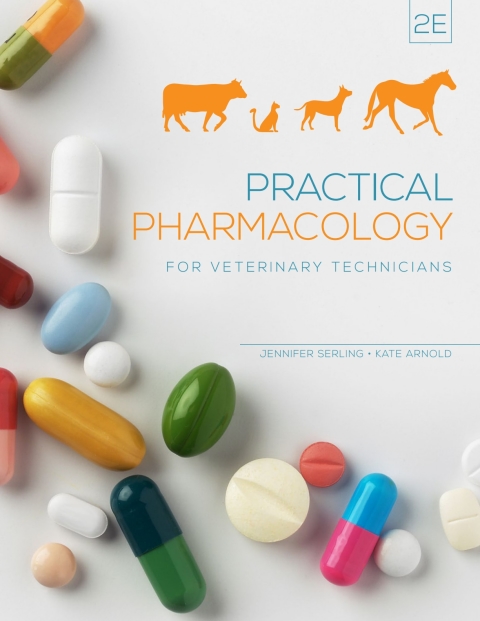 Cover image for book Practical Pharmacology for Veterinary Technicians