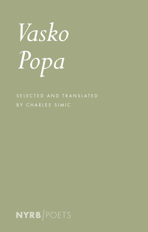 Cover image for book Vasko Popa
