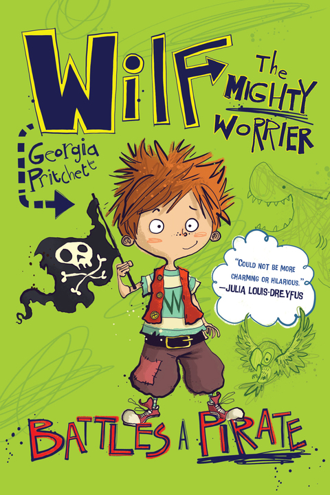 Cover image for book Wilf the Mighty Worrier: Battles a Pirate