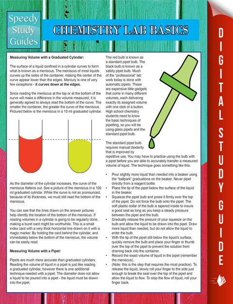 Cover image for book Chemistry Lab Basics (Speedy Study Guides)