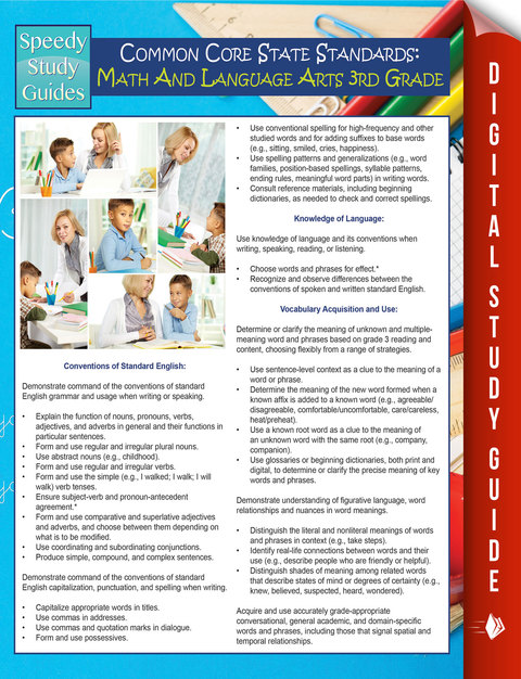 Cover image for book Common Core State Standards: Math And Language Arts 3rd Grade
