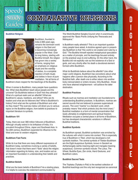Cover image for book Comparative Religions (Speedy Study Guides)