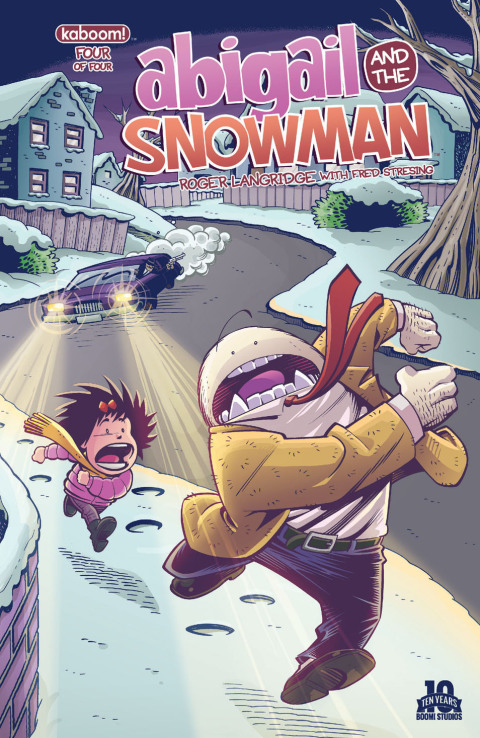Cover image for book Abigail & The Snowman #4