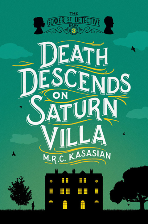 Cover image for book Death Descends on Saturn Villa
