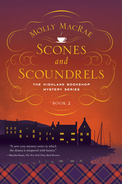 Cover image for book Scones and Scoundrels