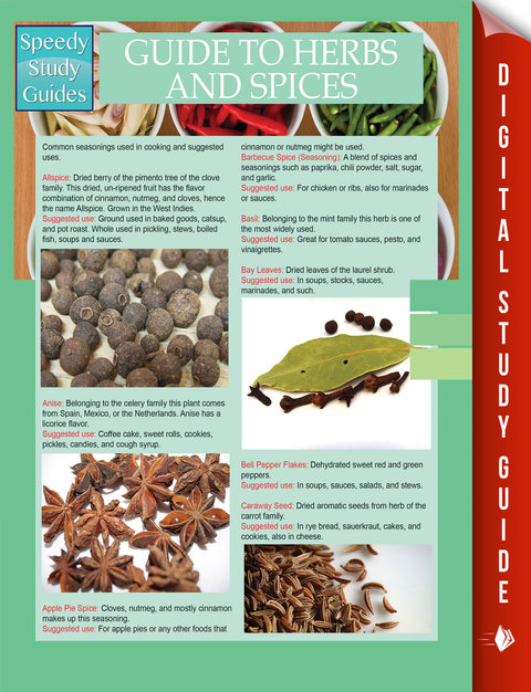 Cover image for book Guide To Herbs And Spices (Speedy Study Guides)