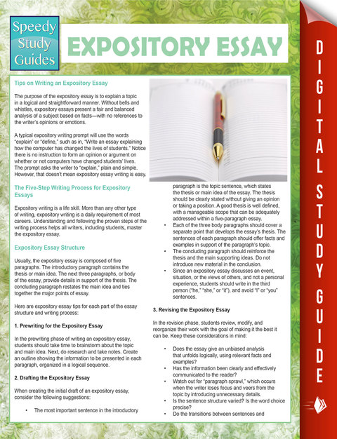 Cover image for book Expository Essay (Speedy Study Guides)