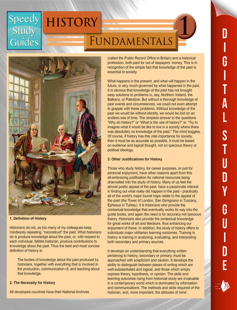 Cover image for book History Fundamentals 1 (Speedy Study Guides)