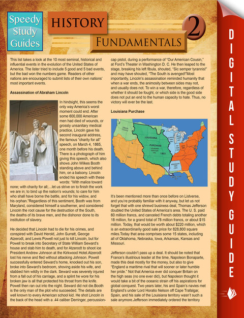 Cover image for book History Fundamentals 2 (Speedy Study Guides)