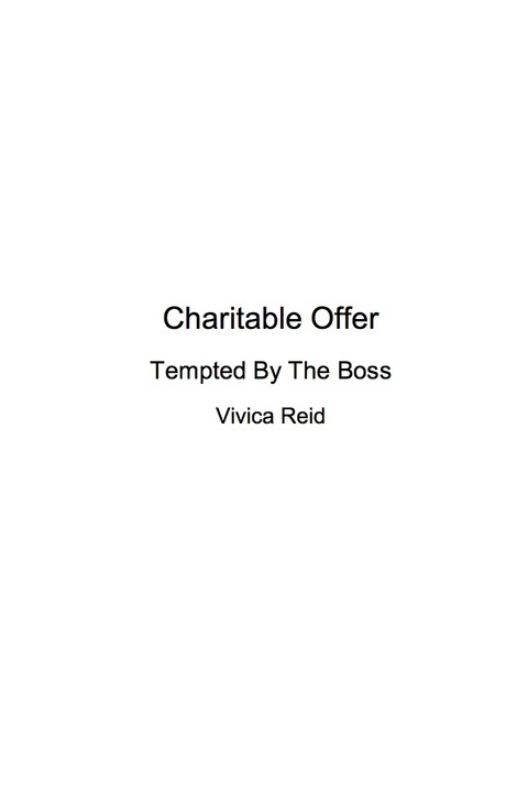 Cover image for book Charitable Offer