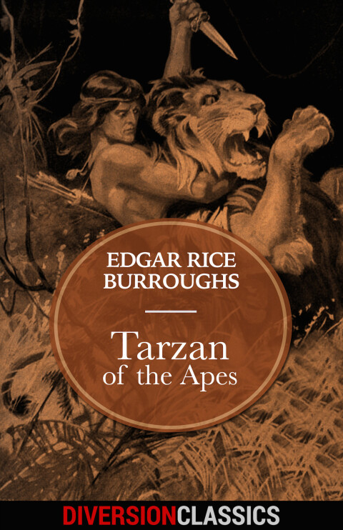 Cover image for book Tarzan of the Apes (Diversion Classics)