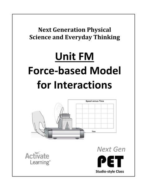 Cover image for book Next Gen PET, Unit FM: Force-based Model for Interactions (studio style)
