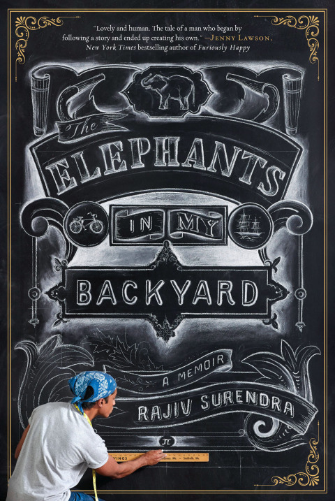 Cover image for book The Elephants in My Backyard