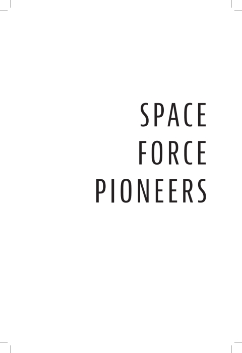 Cover image for book Space Force Pioneers