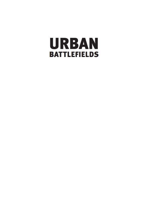 Cover image for book Urban Battlefields