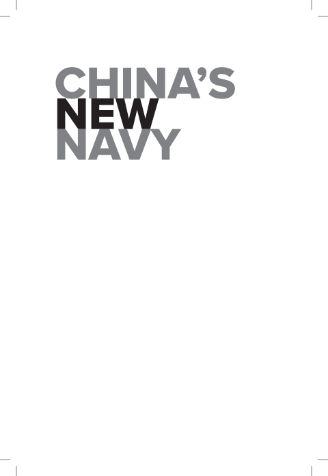 Cover image for book China's New Navy