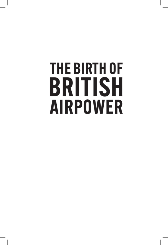 The Birth of British Airpower